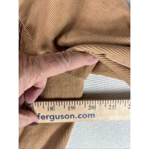 Preppy Ann Taylor LOFT Tan Corduroy Blazer Jacket Casual Fall Classic Y2K 10 - Picture 5 of 13